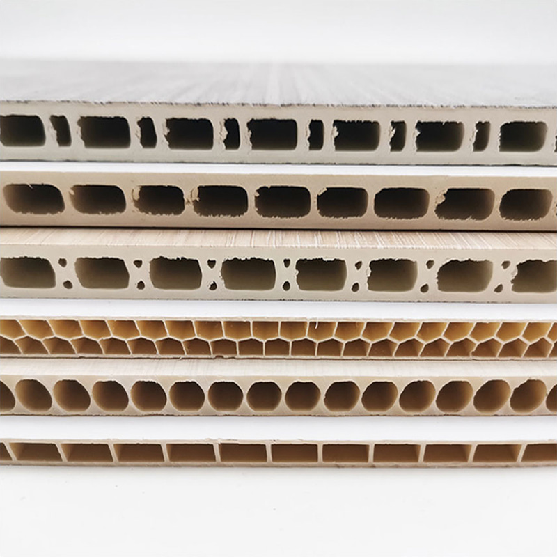 Moderne integrert bambus trefiber PVC veggpanel for TV Bakgrunn Hardpakke Veggpanel for innvendig tak for hotellbruk