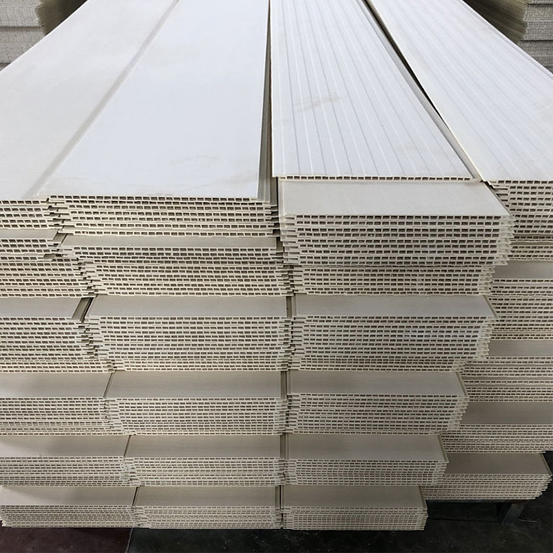 Moderne integrert bambus trefiber PVC veggpanel for TV Bakgrunn Hardpakke Veggpanel for innvendig tak for hotellbruk