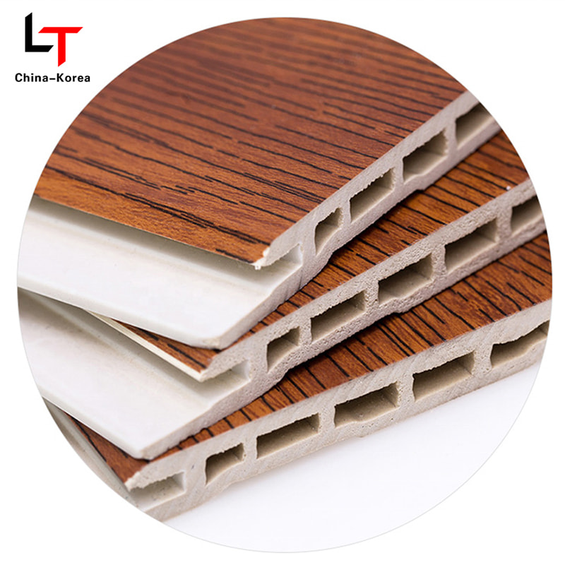 Melinco Interiørdekorasjon Faux Stone Texture Flat Panel PVC Ceiling Panels Marmor Grain Wall Board Vanntett ark