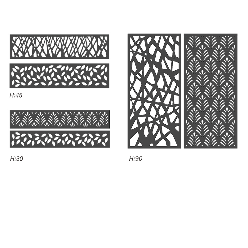 Tre Plast Kompositt Wpc Gjerde Hjem Hage Gårdsplass gjerdepaneler bedre enn vinyl Pvc gjerde Vanntett Utendørs Privacy Board Hdpe