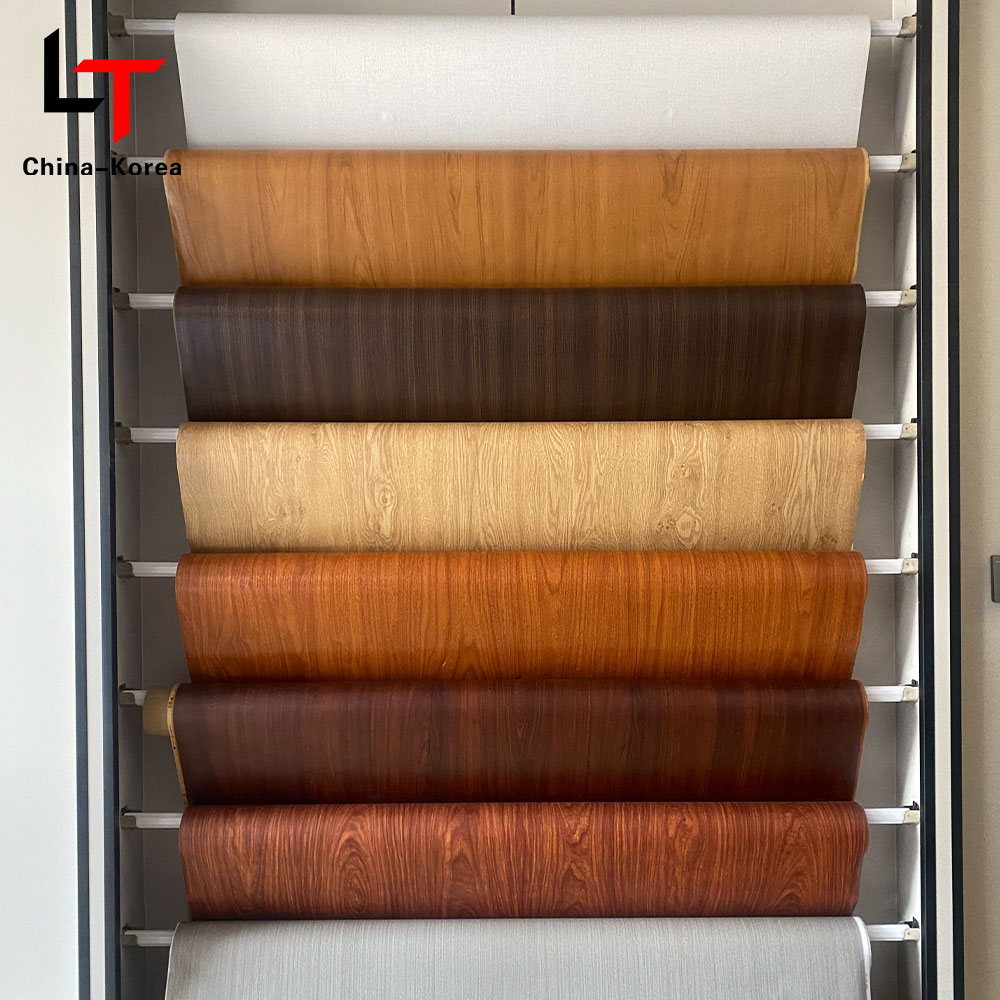 3D 5D utskrift Laminering Varmeoverføringsfilm PVC Møbeldekorasjonsfilm Vakuumpressefolie for dørveggpanel WPC UV-plate