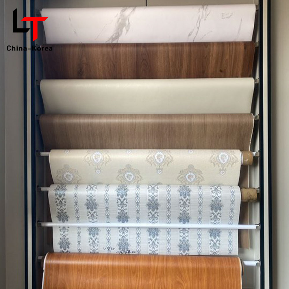 3D 5D utskrift Laminering Varmeoverføringsfilm PVC Møbeldekorasjonsfilm Vakuumpressefolie for dørveggpanel WPC UV-plate