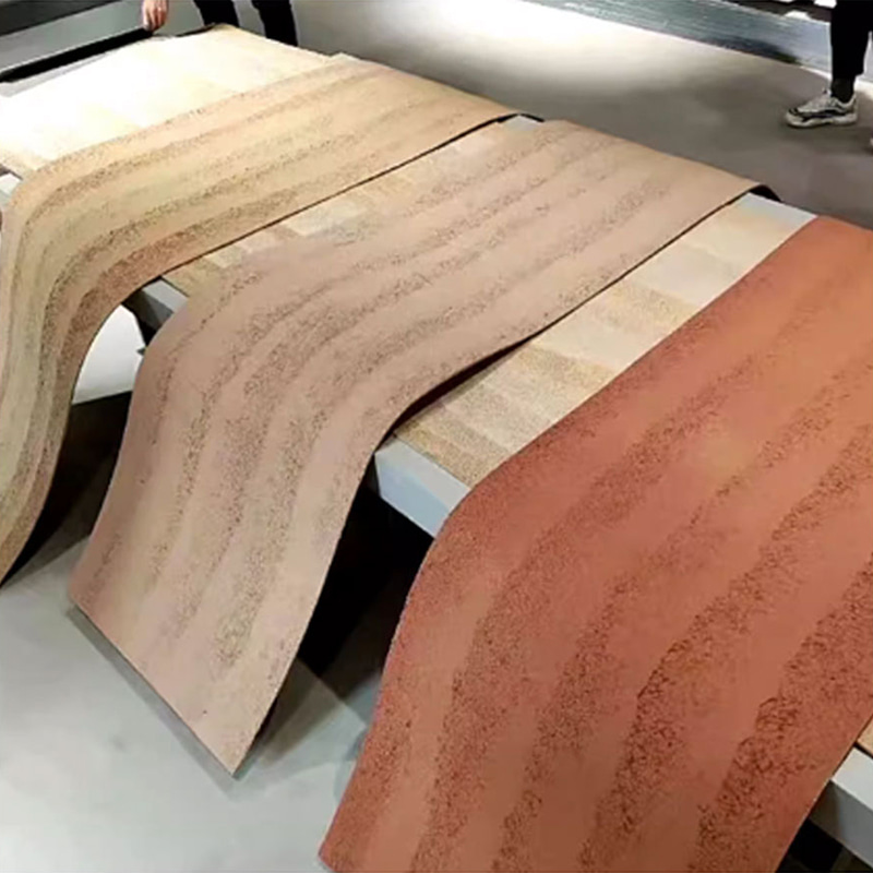 Moderne design Brannsikre lette veggpaneler Nytt materiale Myk steinbekledning Fleksibel MCM-fliser Lineær steinveggbelegg